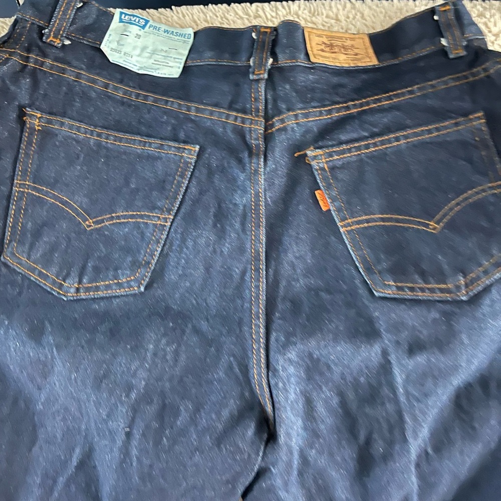 NWT Vintage Levis Jeans Womens Orange Tab 70s Made In USA